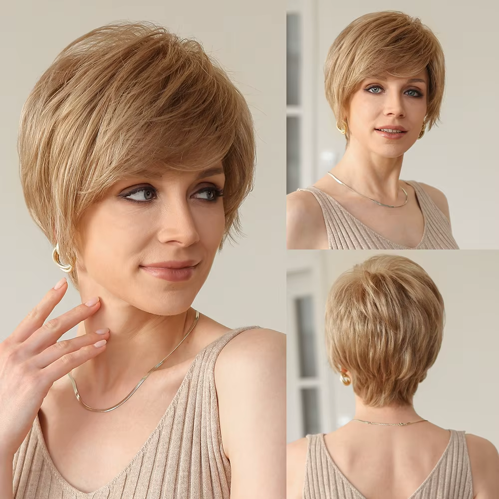Pretty Short Pixie Wigs Women's Short Wigs