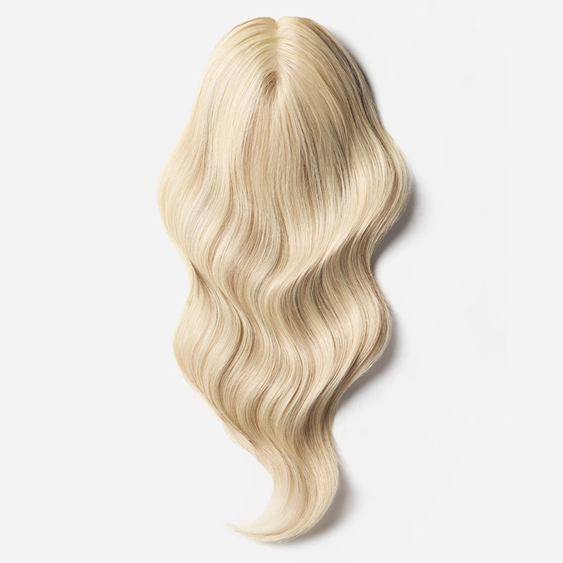 Premium Human Hair Breathable Mono Scalp Base Hair Toppers for Women