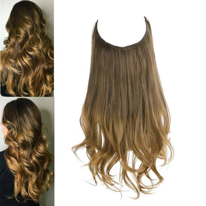 Halo Hair Extensions to Add Hair Volume and Length