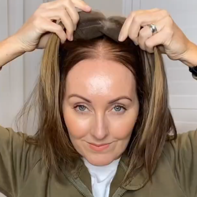 š„2025 Hot Saleš„ Natural Straight Hair Topper for Women