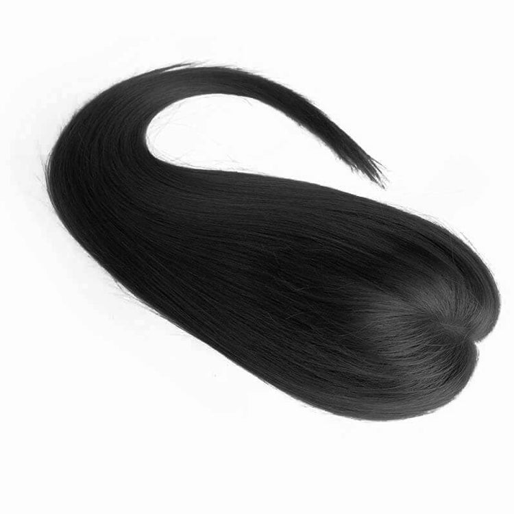 130% Density Breathable Silk Top European Hair Toppers Hairpieces