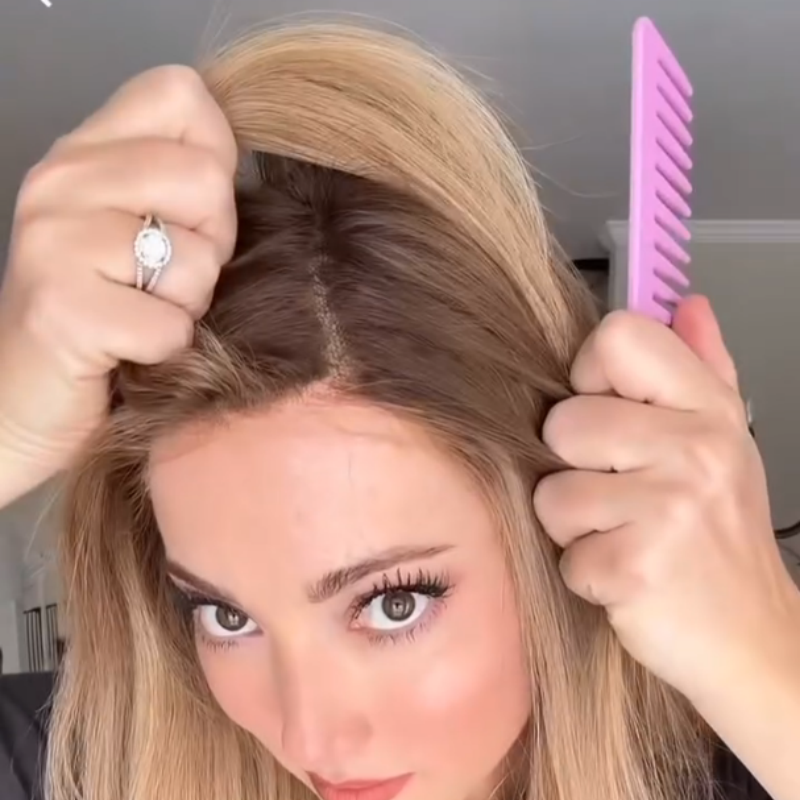 Hot Sale Natural Wavy Hair Topper Add Hair Volume Effortlessly