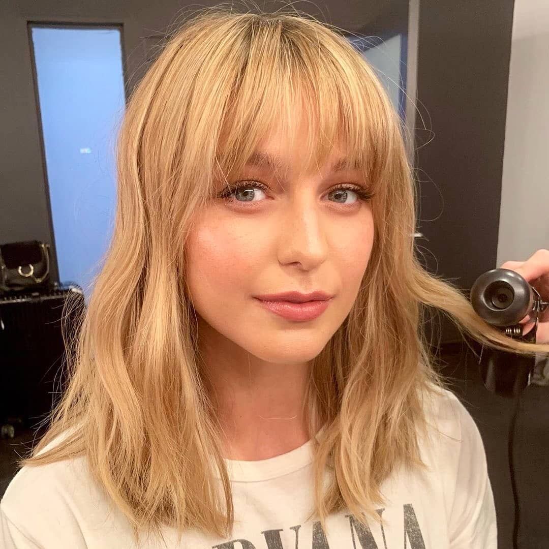 130% Natural Density Clip-In Hair Topper with Bangs