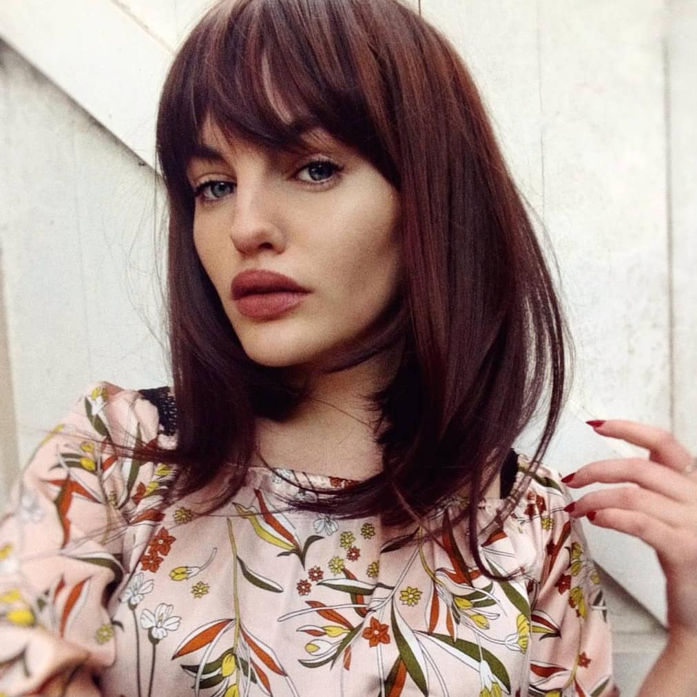 130% Natural Density Clip-In Hair Topper with Bangs