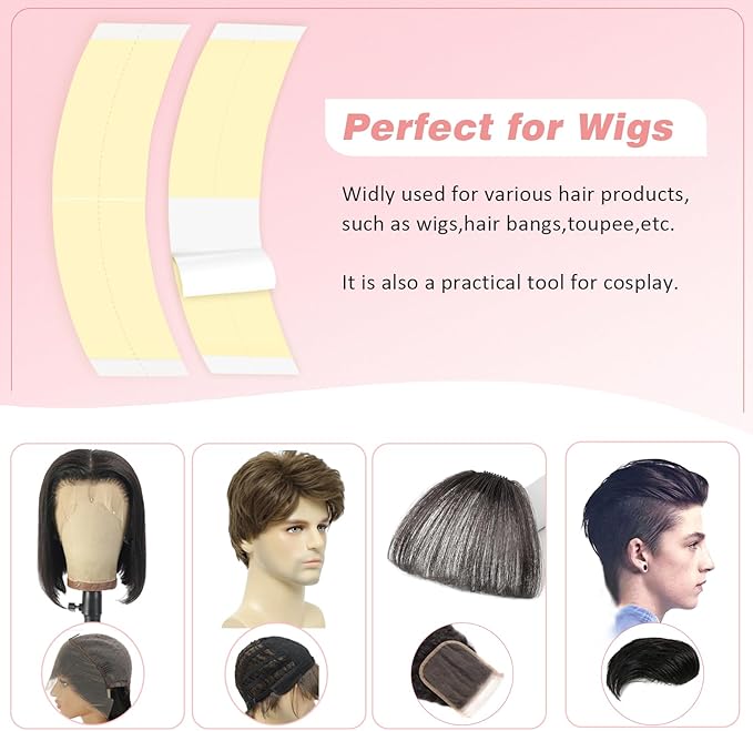 Lace Front Support Tape CC Contour for Hair Topper Wigs
