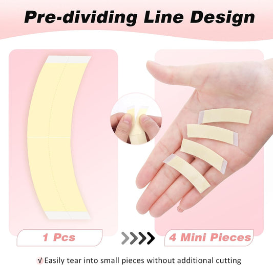 Lace Front Support Tape CC Contour for Hair Topper Wigs