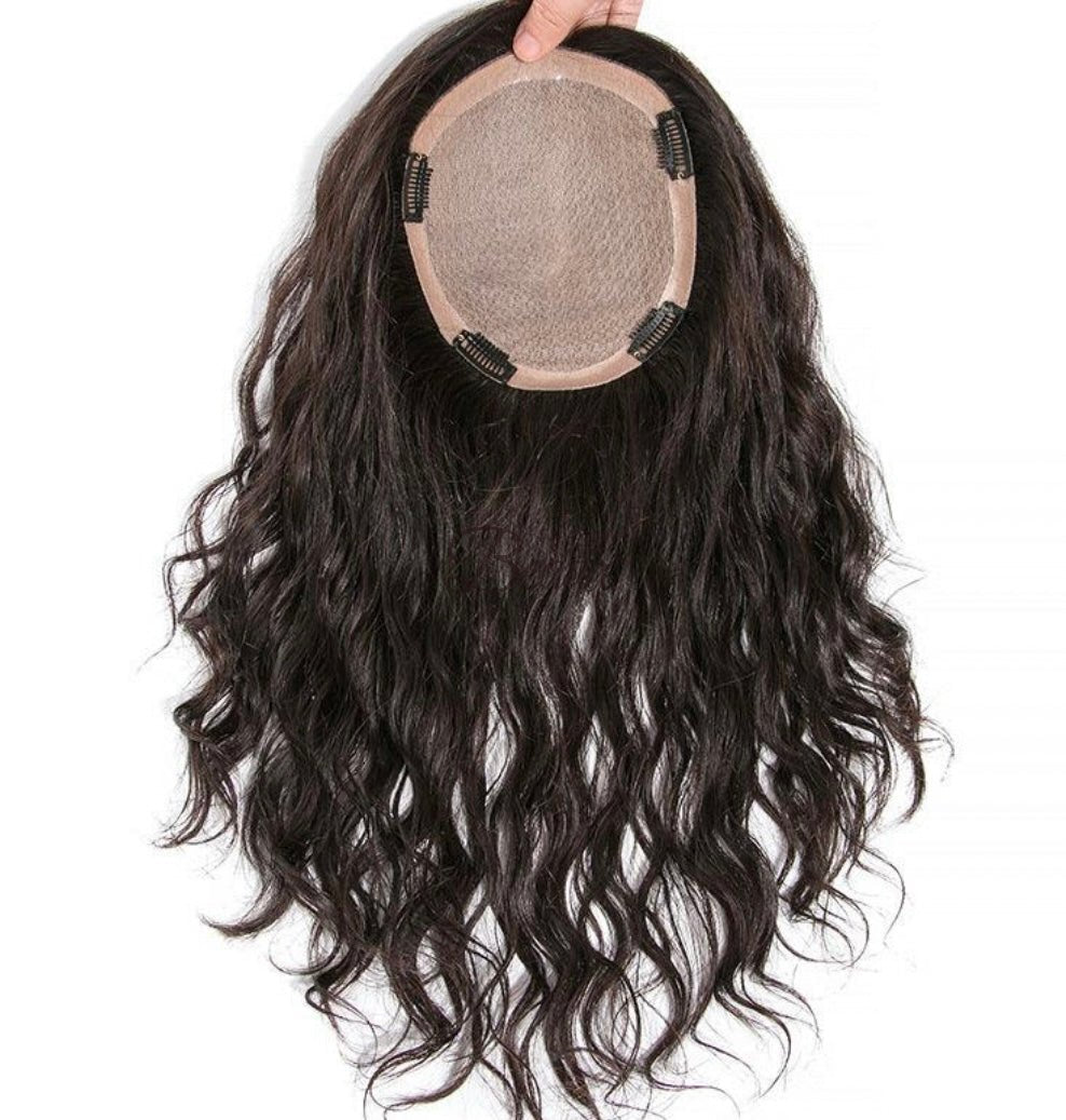 Luxury Curly Hair Toppers for Women with Thinning Hair