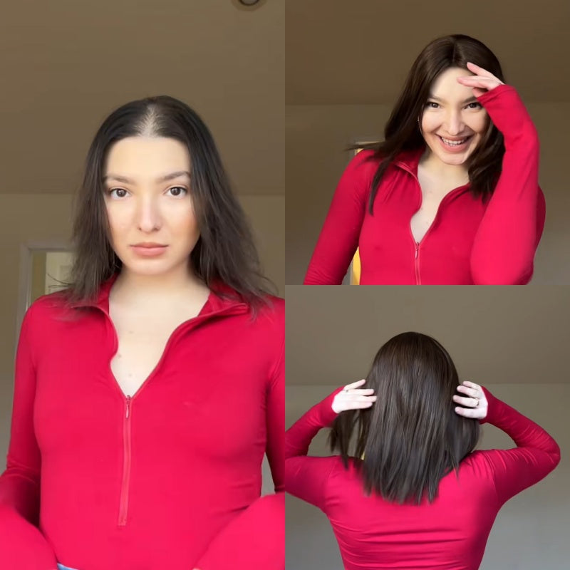 2025 Hot Sale Straight Hair Topper for Women