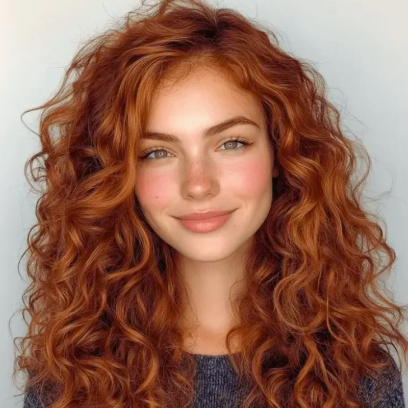 Hot Sale Natural Looking Wavy Curly Hair Topper for Women