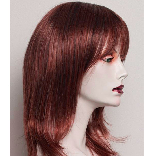 18-24 Inch 4 Clips Natural Hair Toppers with Bangs for Women Adding Hair Volume