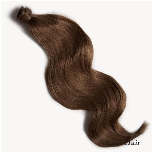 Luxury Seamless Clip-in Ponytail Hair Extensions 12-24" Human Hair Extensions