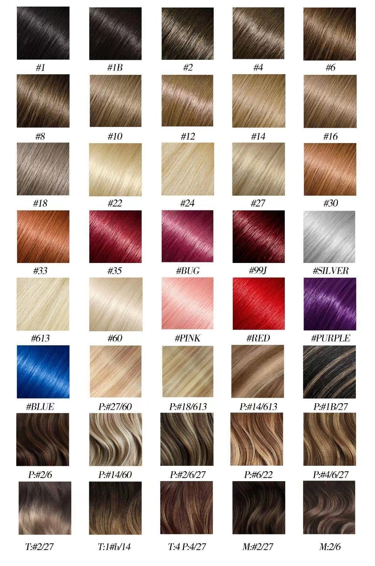 1.5"x5" Silk Base Straight Real Human Hair Toppers With Highlights