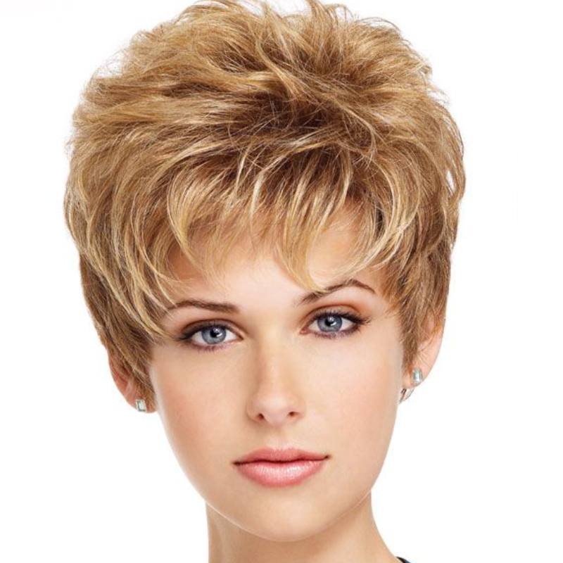 Premium Short Hair Topper for Thinning Hair – Instant Volume Boost