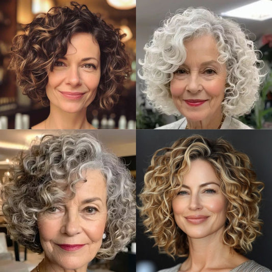 Luxury Curly Hair Toppers for Women with Thinning Hair