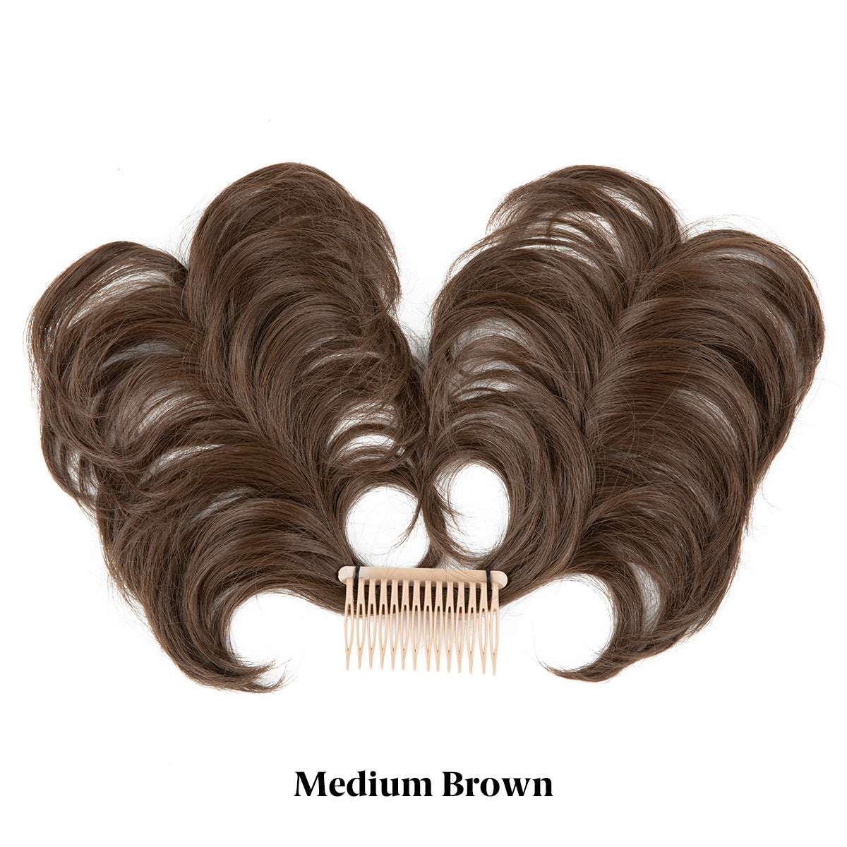 Effortless Elegance Side Comb Clip in Hair Bun Messy Bun Adjustable Styles