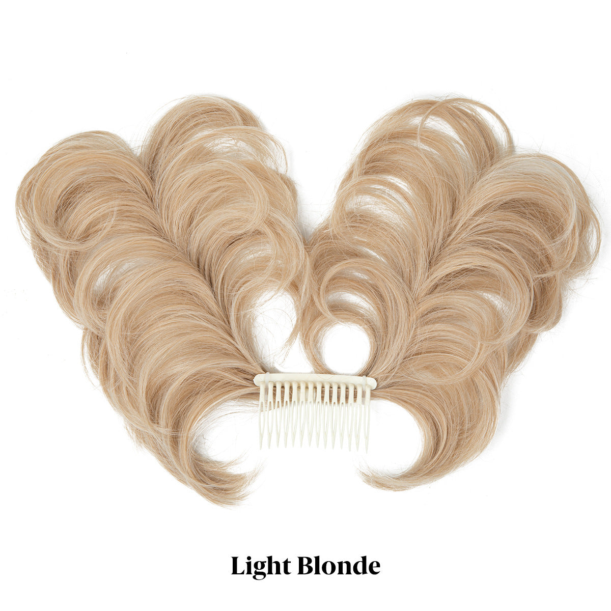 Effortless Elegance Side Comb Clip in Hair Bun Messy Bun Adjustable Styles