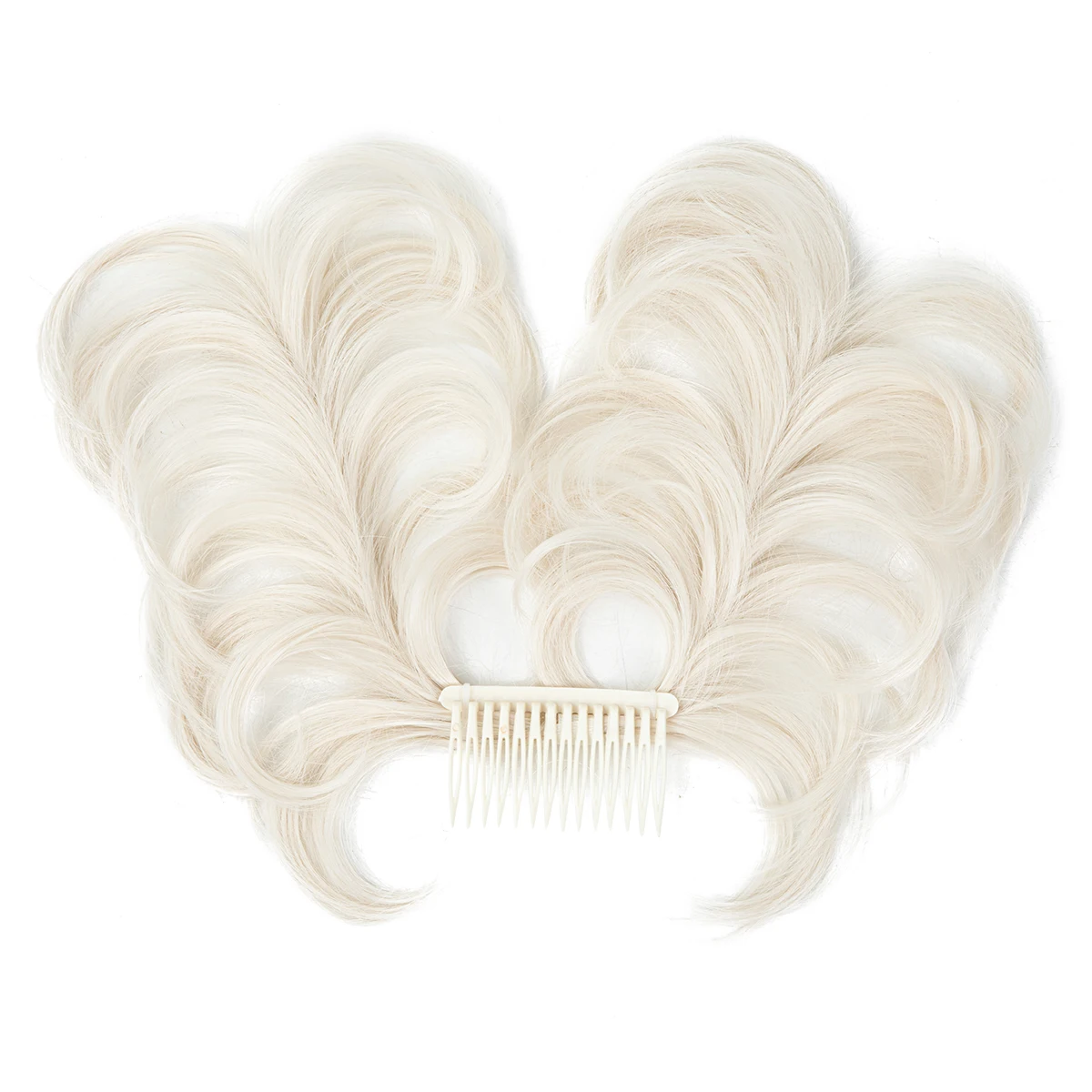 Effortless Elegance Side Comb Clip in Hair Bun Messy Bun Adjustable Styles