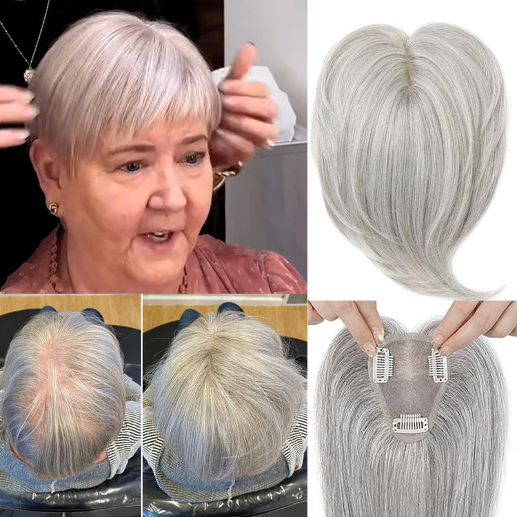 Best Small Base Short Pixie Cut Remy Human Hairpieces for Thinning Hair