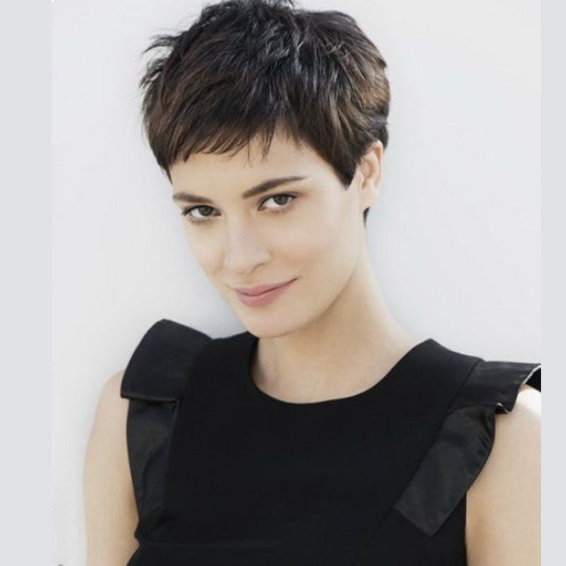 Fashion & Natural Pixie Cut Short Wiglets for Women Over 40