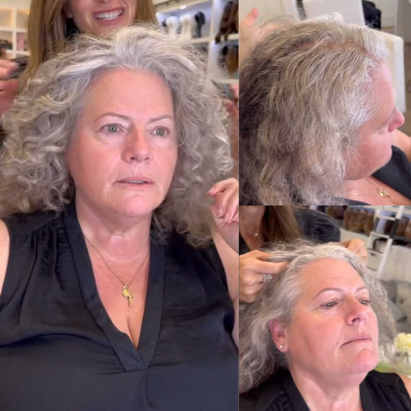 High&Quality Curly Hair Toppers for Women with Thinning Hair ,Change your hairstyle in a minute