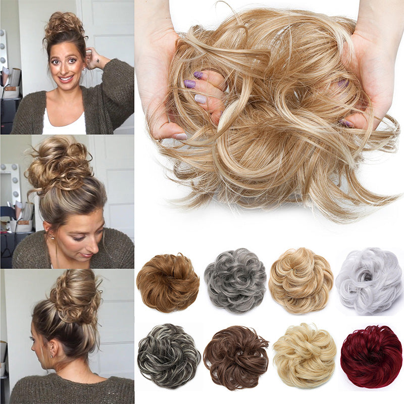 Messy Bun Hair Scrunchies Extensions Hair Piece for Women