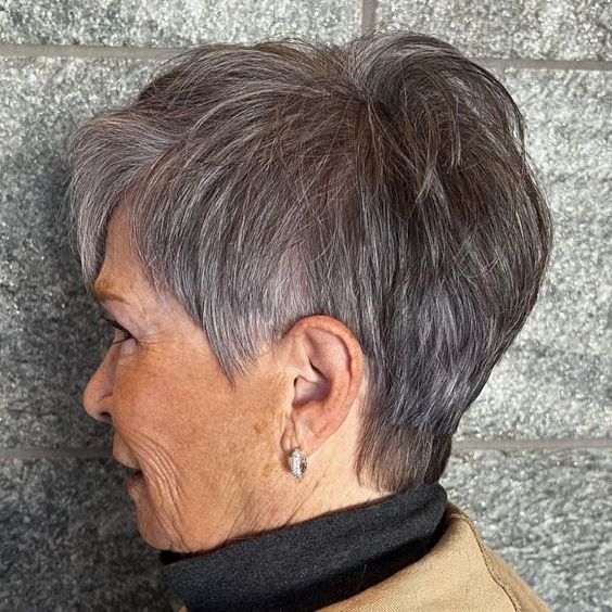 Fashion & Natural Pixie Cut Short Wiglets for Women Over 40