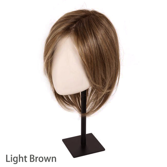 Silk Top Remy Human Hair Topper Real Hair Natural Straight |Can Be Colored|