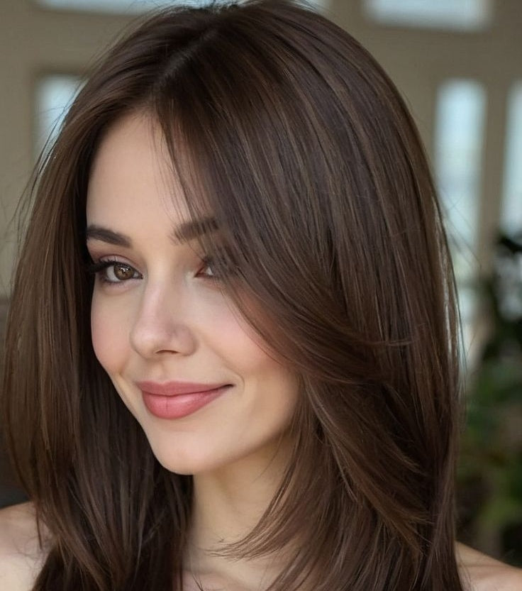 Summer Breathable Straight Hair Topper For Thinning Hair