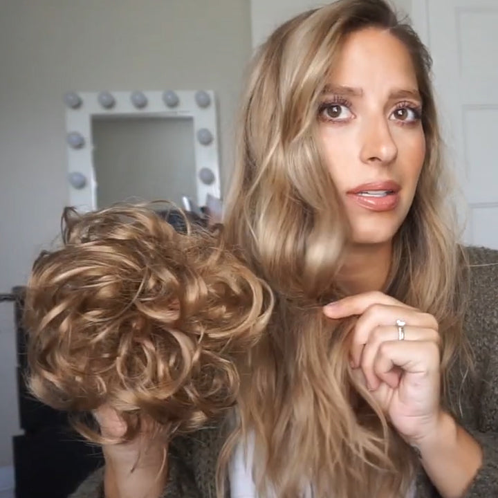 Messy Bun Hair Scrunchies Extensions Hair Piece for Women