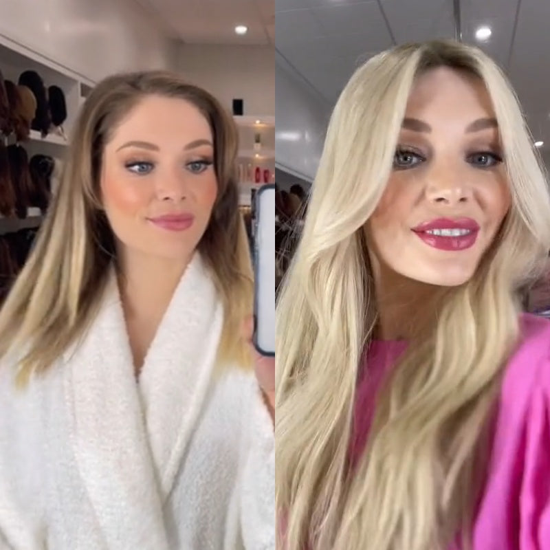 2025 Hot Sale Natural Wavy Hair Topper