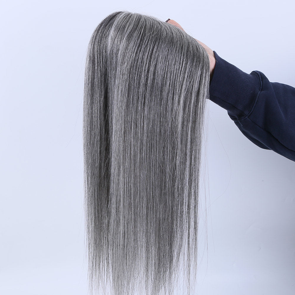 Premium Straight Hair Topper For Women With Thinning Hair-Add Instant Volume And Coverage