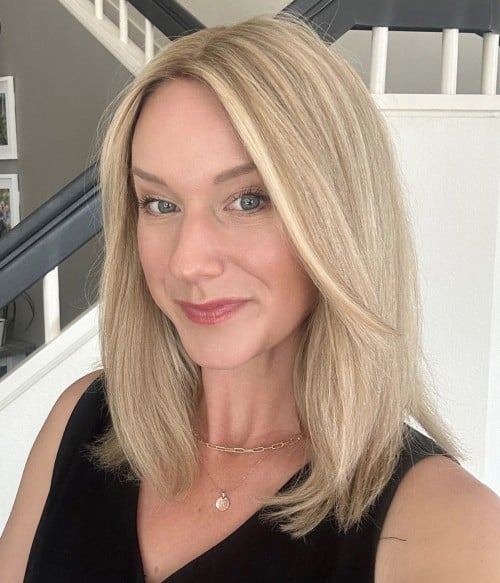 Summer Breathable Straight Hair Topper For Thinning Hair