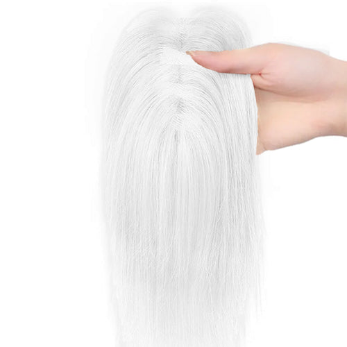 Real Straight Hair Topper for Women