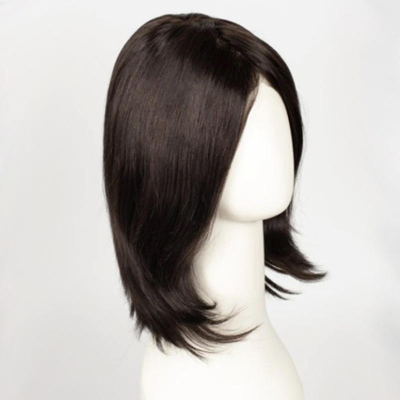 Straight Natural Hair Topper For Women High quality Hairstyle clips in own hair blends perfectly