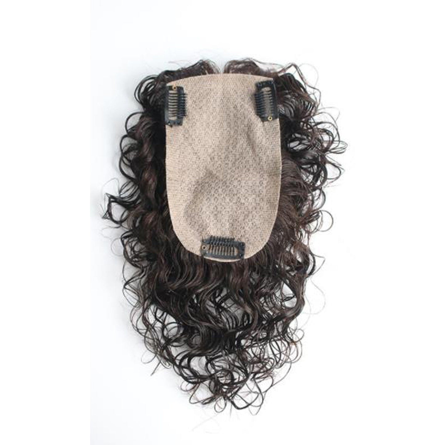 Natural Curly Hair Topper 100% Human Hair Lightweight And Breathable