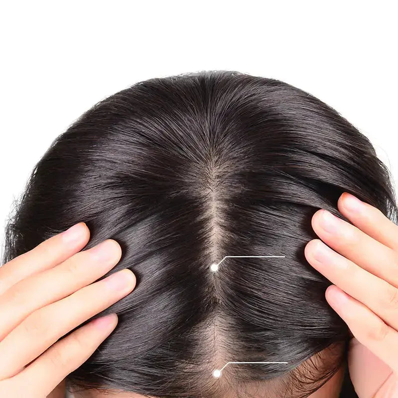 Premium Straight Hair Topper For Women With Thinning Hair-Add Instant Volume And Coverage