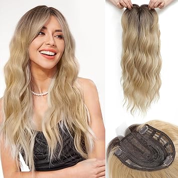 Natural Wavy Hair Topper For Women