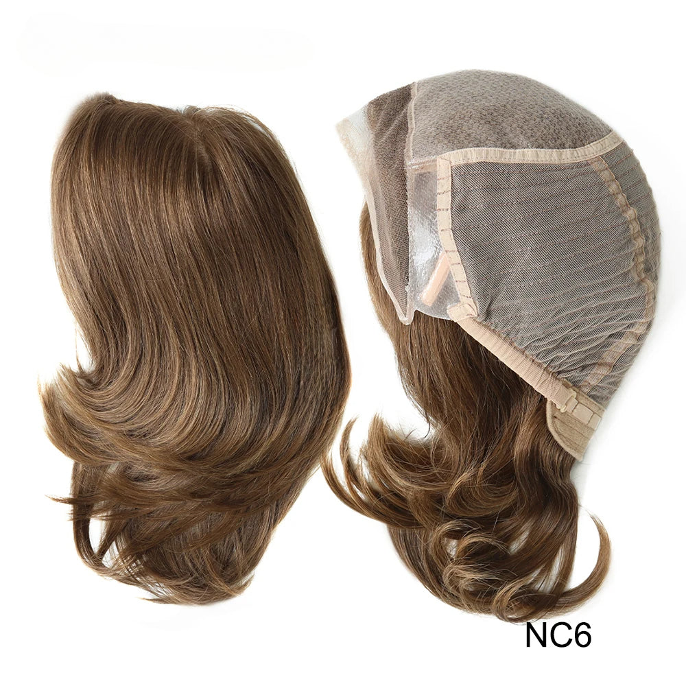 100% European Virgin Hair Wig Silky Straight Short Human Hair French Lace Front Wigs