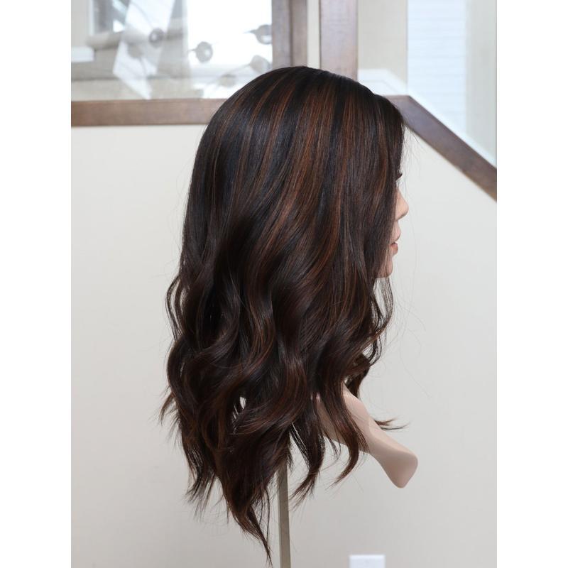 Lace Front Human Natural Hair Toppers for Women Soft, Breathable & Gorgeous