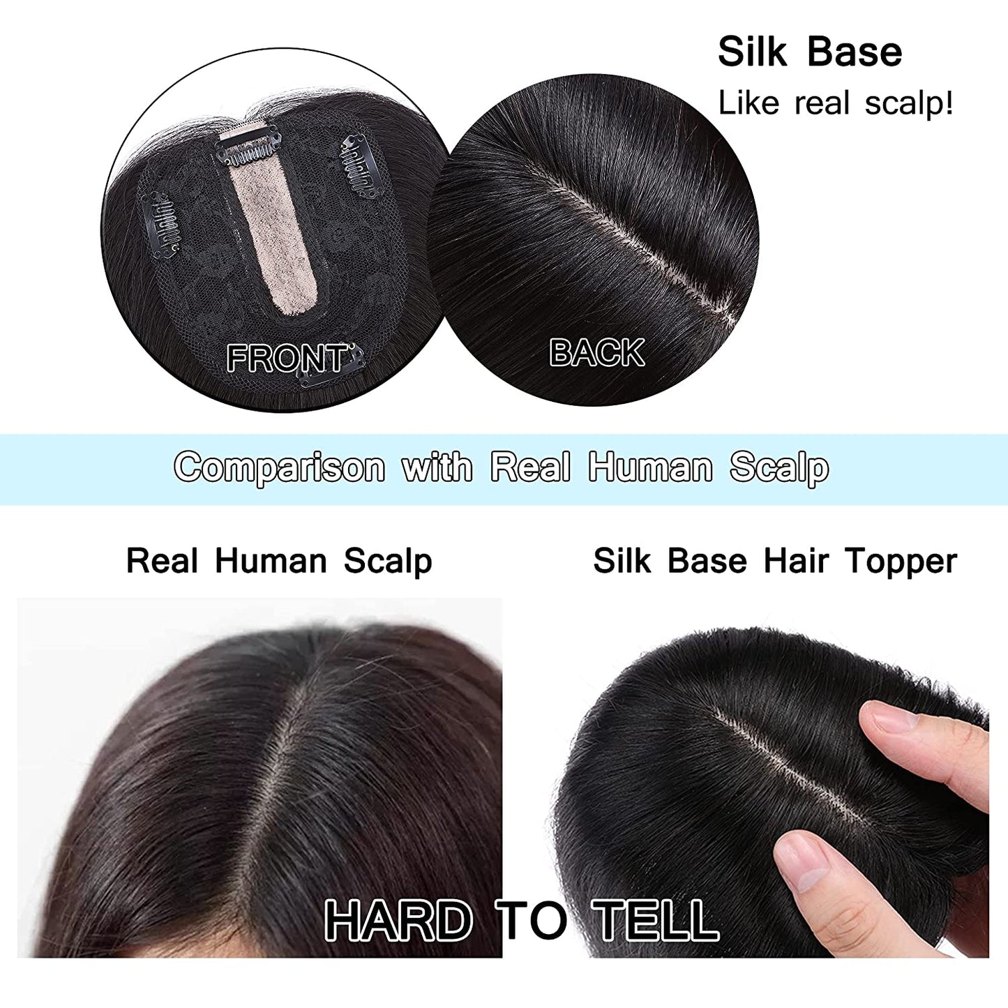 Best Hair Toppers for Thinning Hair and Hair Loss Women