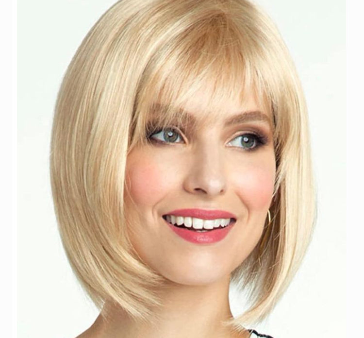 2025 Hot Sale Clip-In Hair Topper with Bangs Comfortable with good breathability