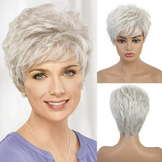 Perfect Women Straight 100% Premium Synthetic  Wig Hair Fibers