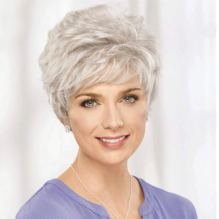 Perfect Women Straight 100% Human Hair Wig