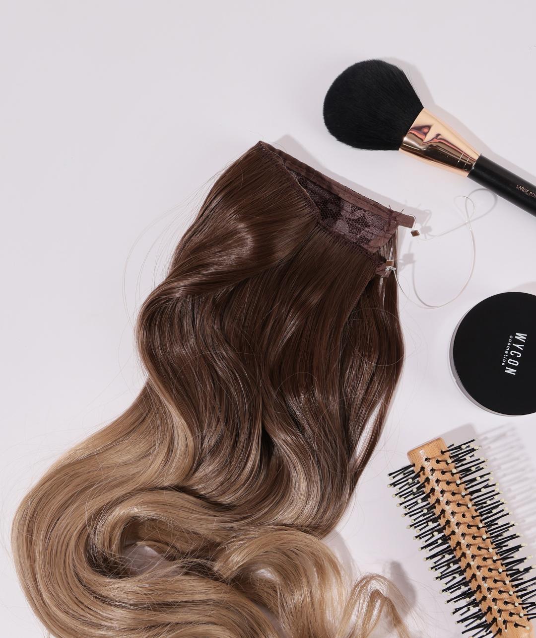 Hight Quality Halo Hair Extension Natural Hidden Wire Adjustable Transparent Wire