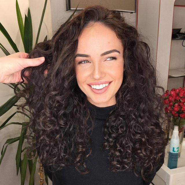 Hand Made Curly Remy Human Hair Topper for Women with Thinning Hair