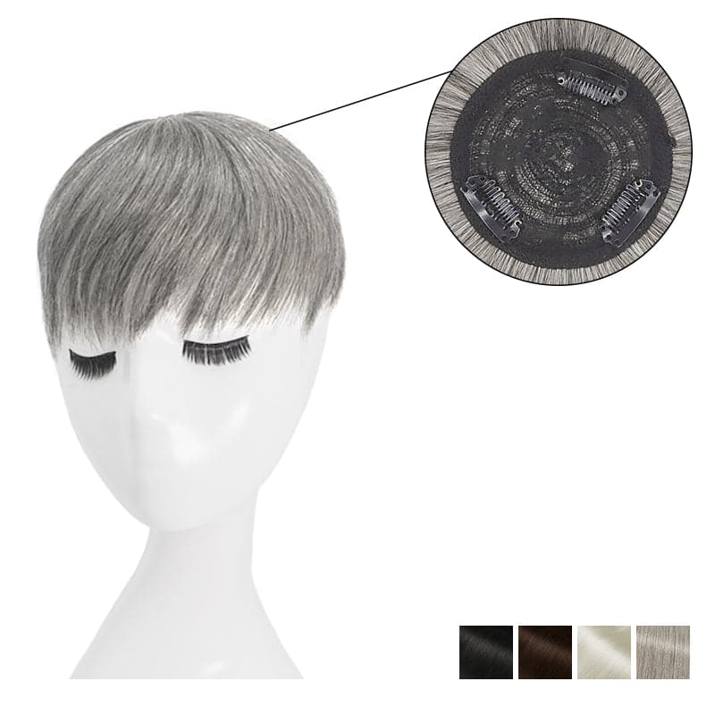 Salt Pepper Short Wigs for Women Pixie Cut Wigs Natural Layered Hair