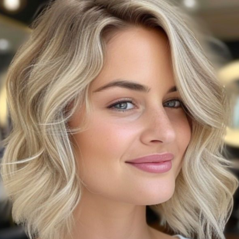 Ladies Wave Short Hair Toppers for Volume and Length
