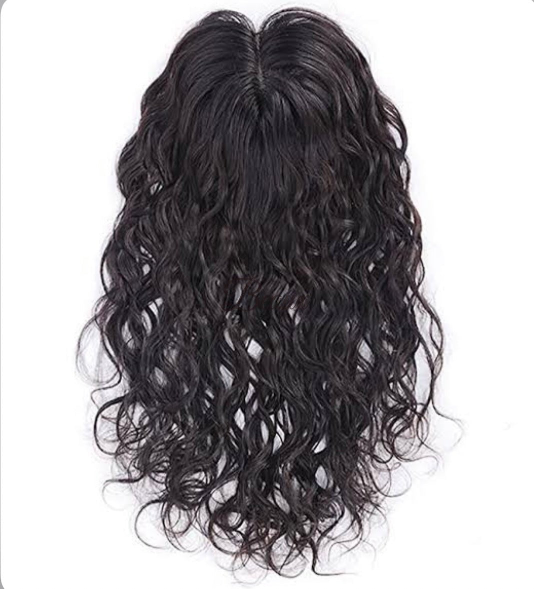 Breathable Curly Hair Topper - Summer Women's Fashion