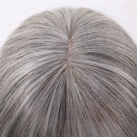 Best Small Base Short Pixie Cut Remy Human Hairpieces With Bngs for Thinning Hair