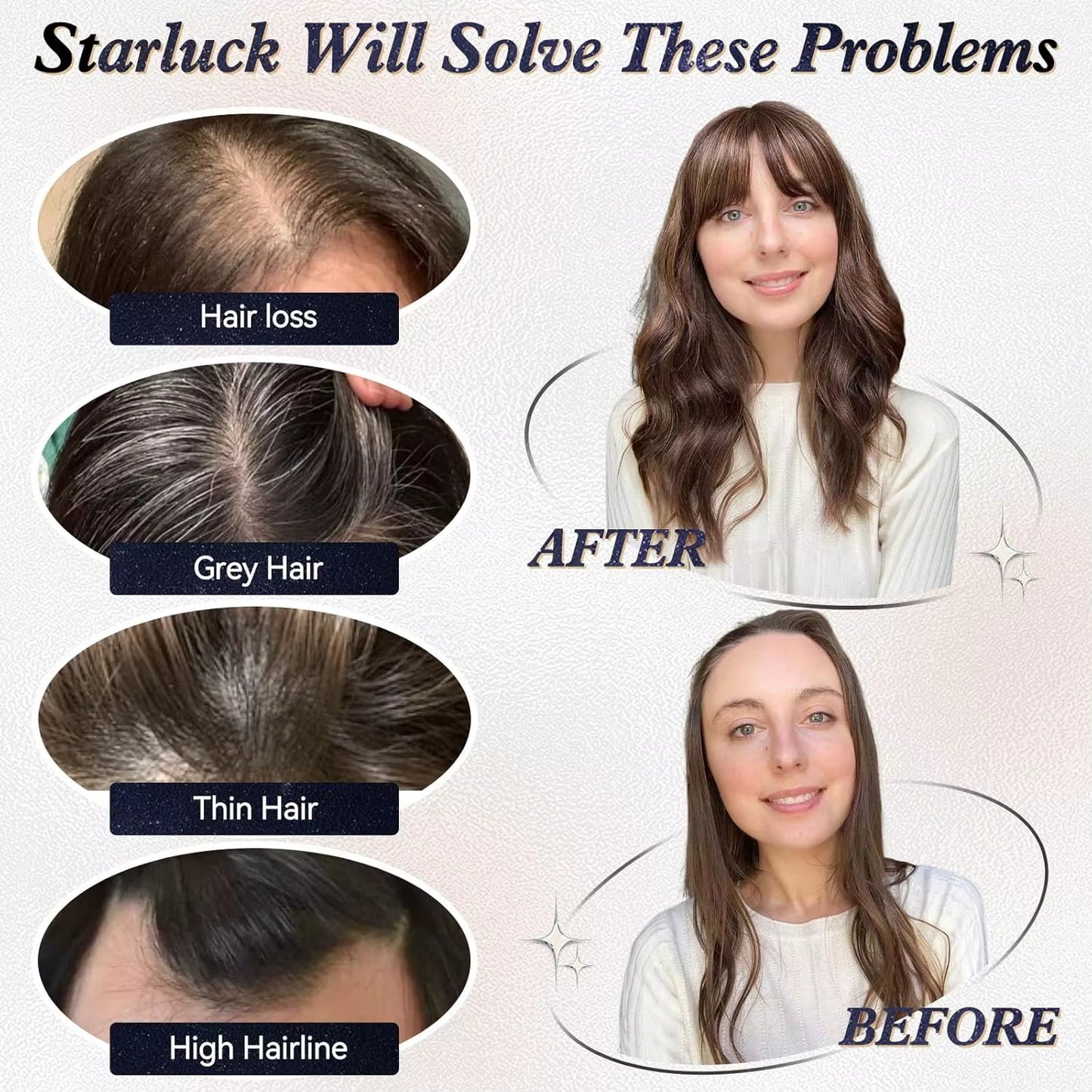 Straight Natural Hair Topper For Women High quality Hairstyle clips in own hair blends perfectly